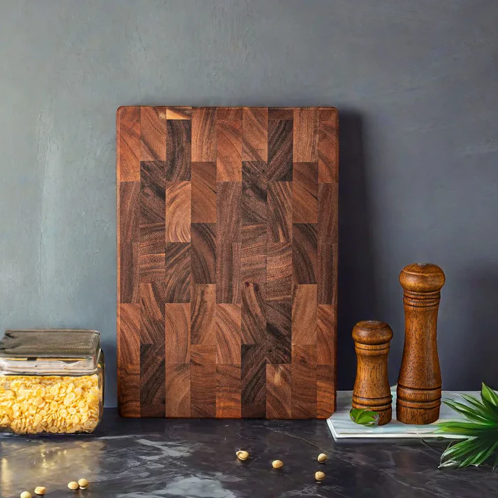 Planche à découper bois massif robuste - BlxckFR