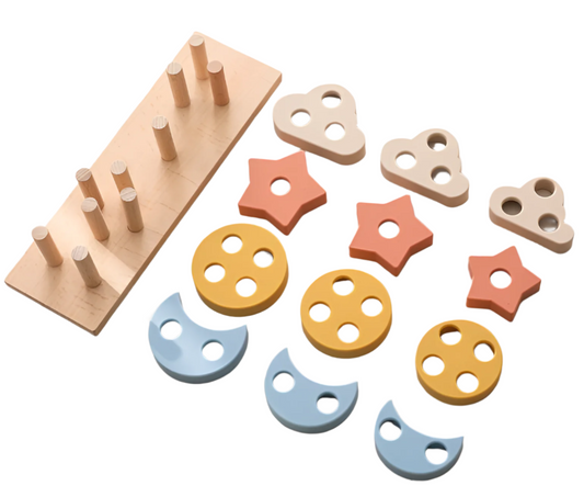 Jouets Éducatifs Silicone Montessori Colorés - BlxckFR