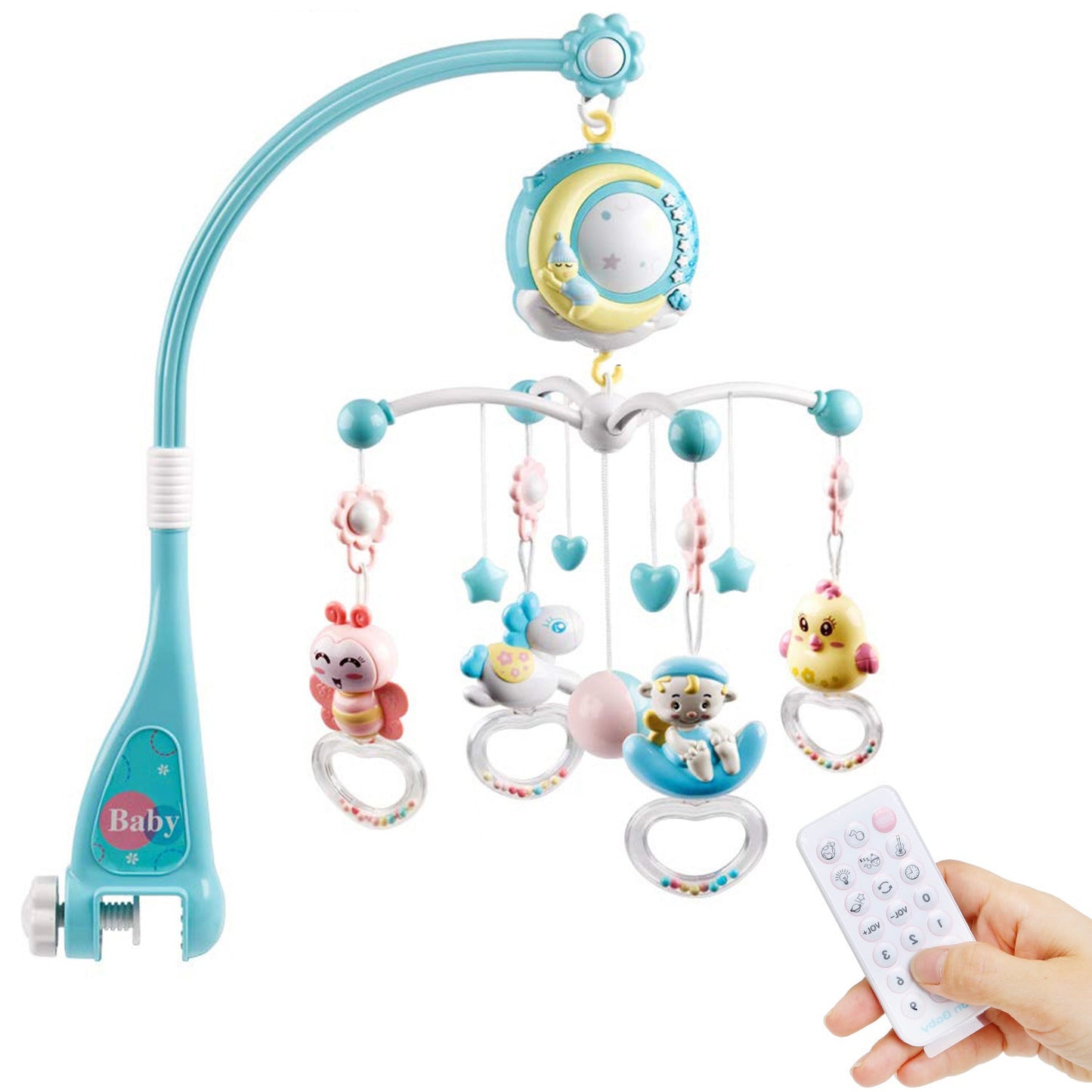 Mobile Musical Berceau Calme et Magique - BlxckFR