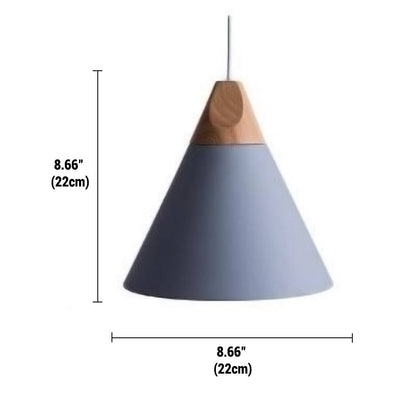 Lampe Suspendue Industrielle en Bois et Acier avec Régulateur de Hauteur