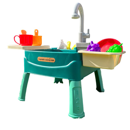 Évier de jeu pour enfant avec robinet interactif - BlxckFR
