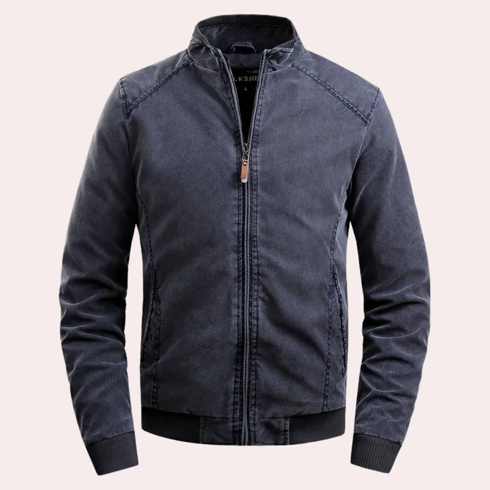 Veste zippée casual pour homme - BlxckFR