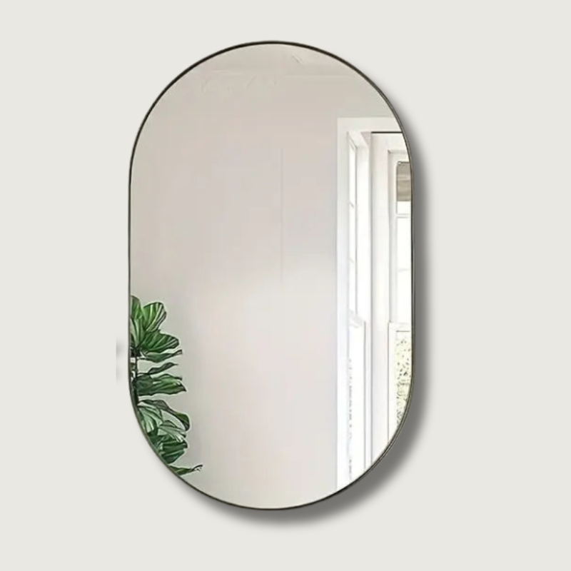 Miroir Ovale Design Intérieur Élégant - Foivo