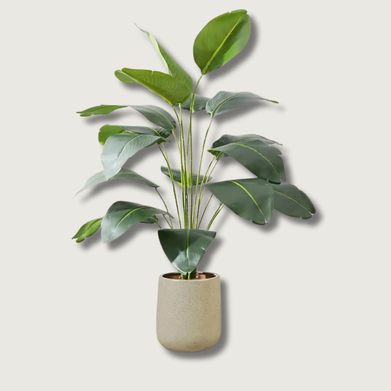 Faux Bananier Déco Tropical Facile d'Entretien - Foivo