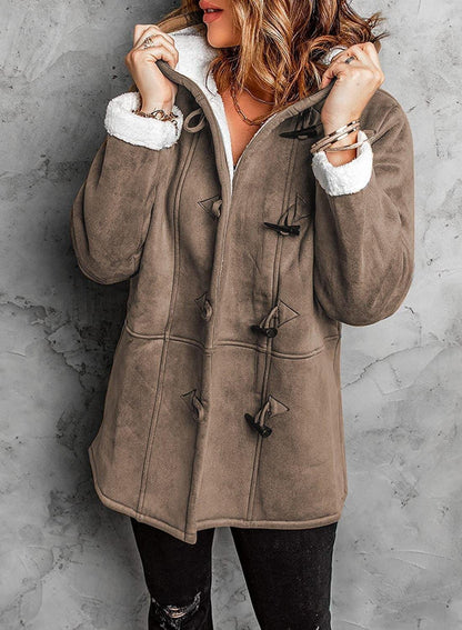 Manteau Femme Hiver Doublure Sherpa Chaude