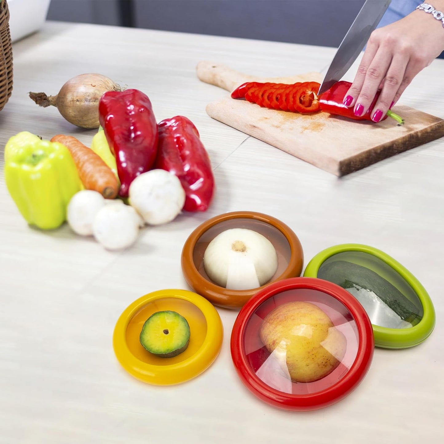 Couvres-plats en Silicone Réutilisable Étanche - BlxckFR