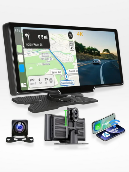 Écran GPS Voiture avec Caméra Intégrée