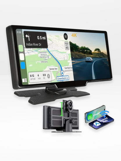Écran GPS Voiture avec Caméra Intégrée