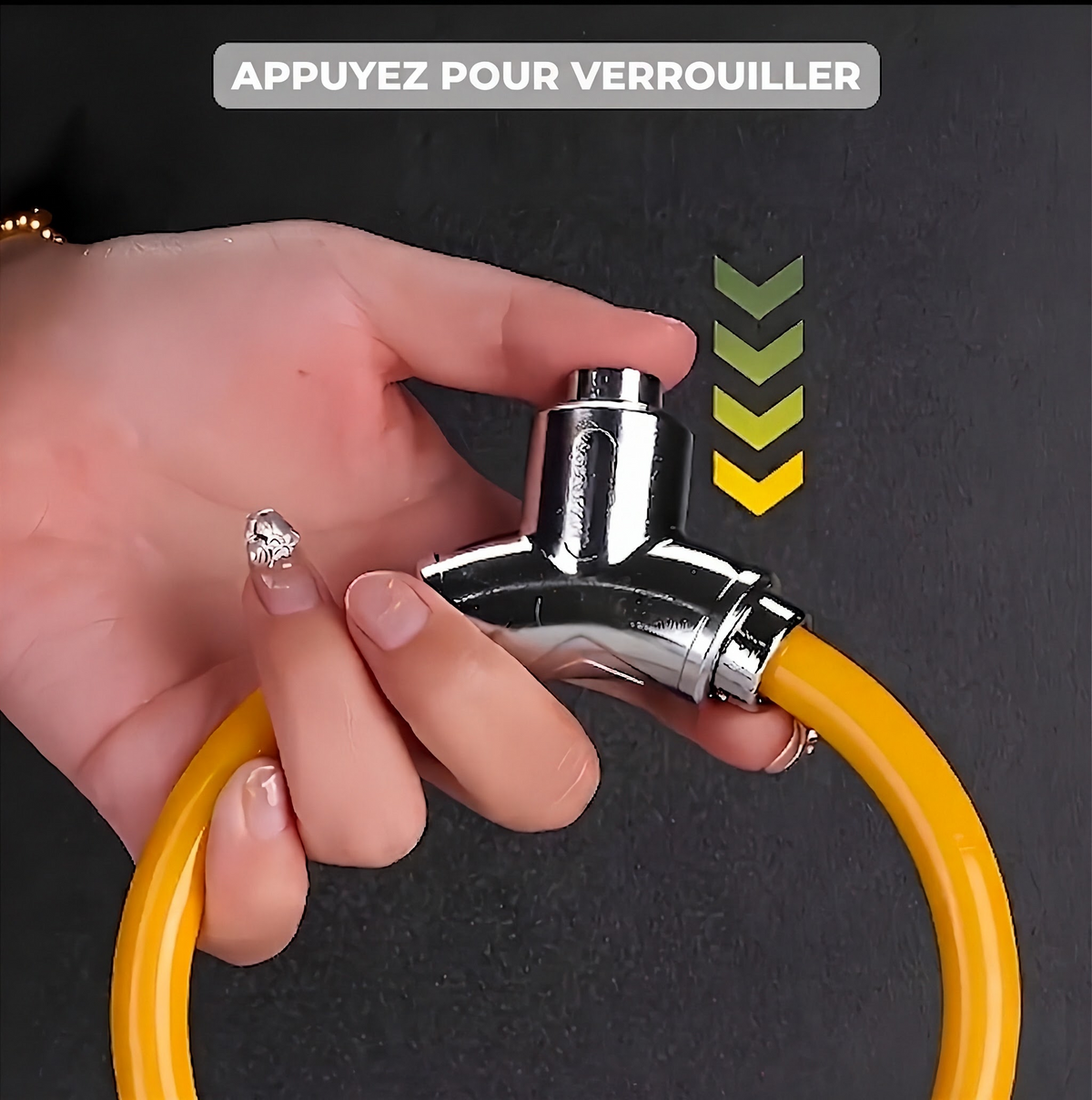 Antivol Câble Vélo Trottinette Serrure à Clé