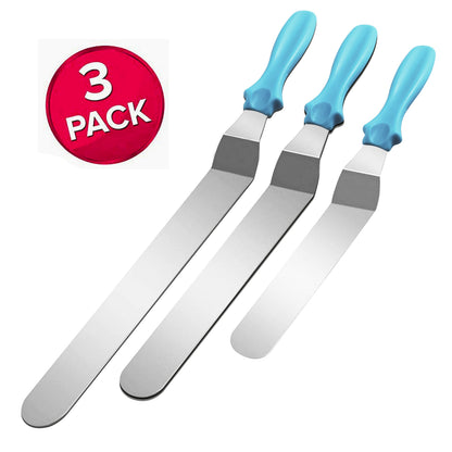 Lames à Gâteau Inoxydables 3 Pièces