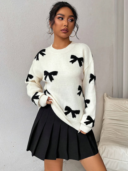 Pull femme délicat brodé main - BlxckFR