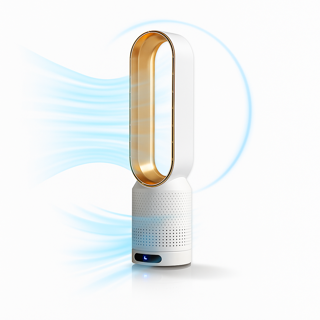 Ventilateur Tour Silencieux Purificateur d'Air Rotation