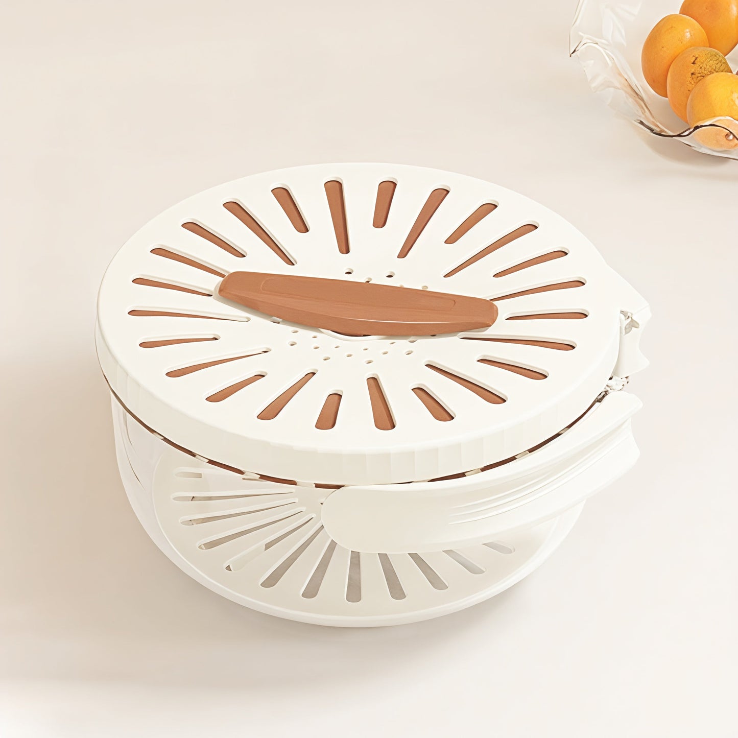 Bol Égouttoir Cuisine Plastique Avec Couvercle