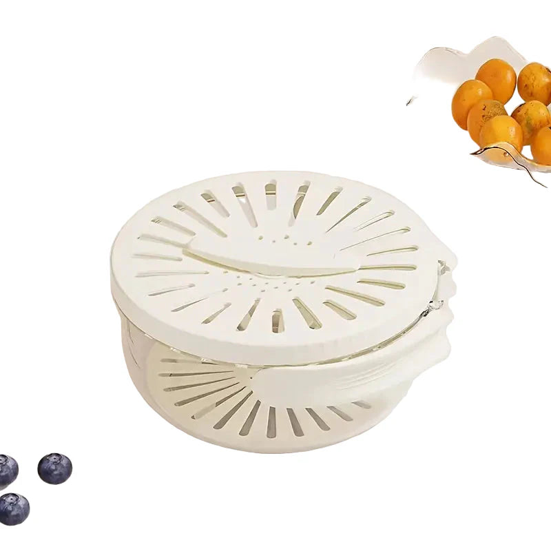 Bol Égouttoir Cuisine Plastique Avec Couvercle - BlxckFR