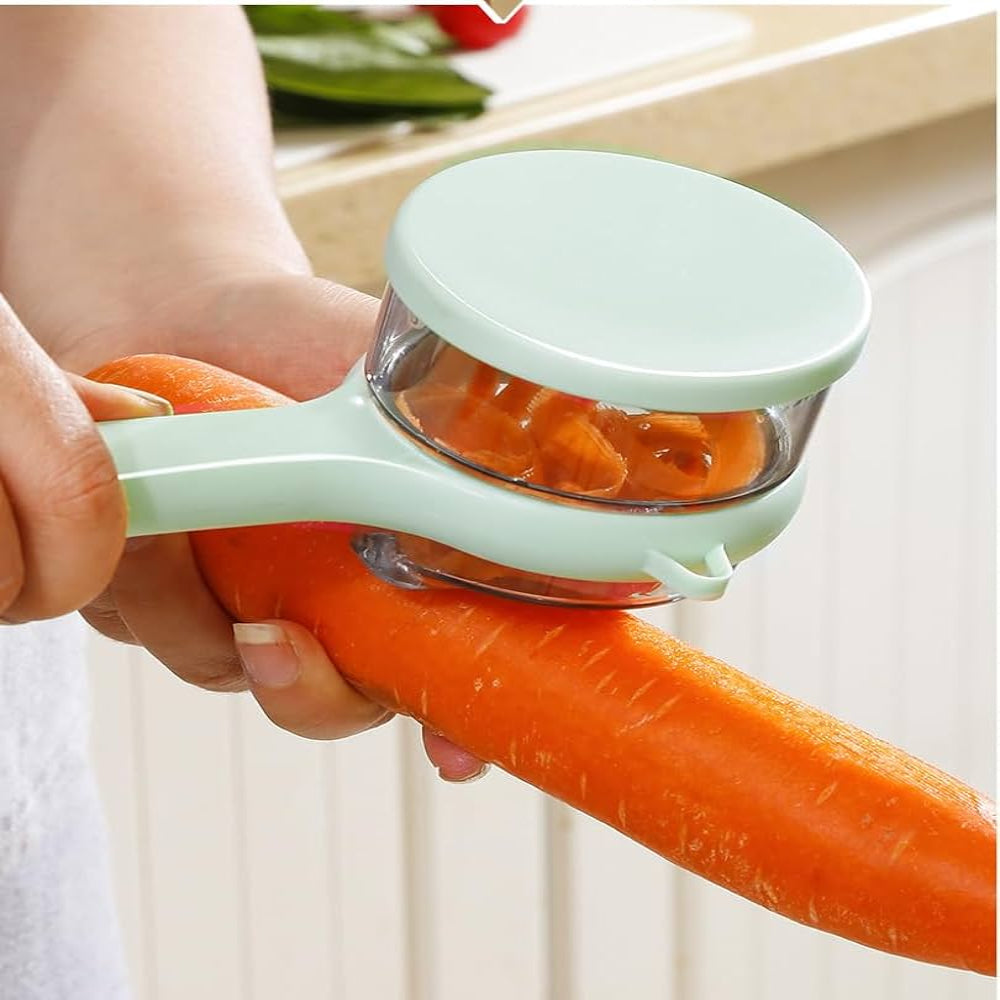 Épluche-Légumes Inoxydable Poignée Ergonomique