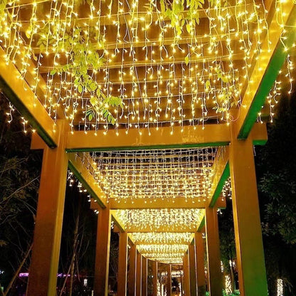Guirlande LED Hivernale Effet Cascade Lumineux - blxckfr