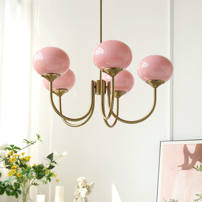 Lustre Élégant en Laiton Suspendu - BlxckFR