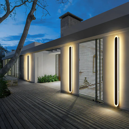 Lampe Murale LED Extérieure Noir Élégant - BlxckFR