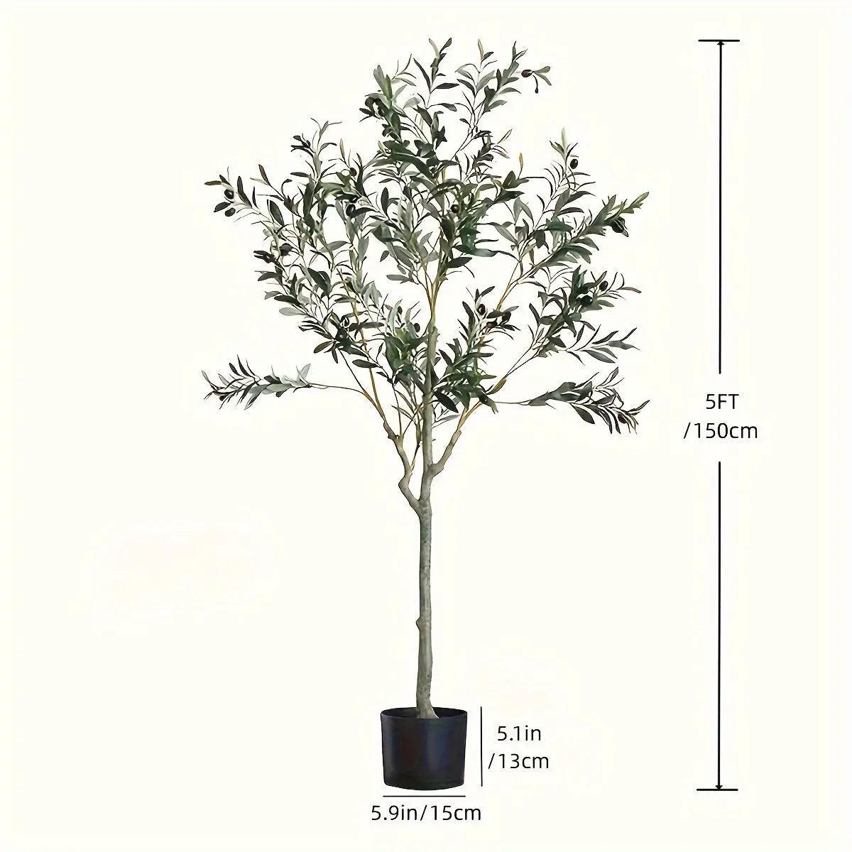 Arbre Olive Faux Végétal Réaliste