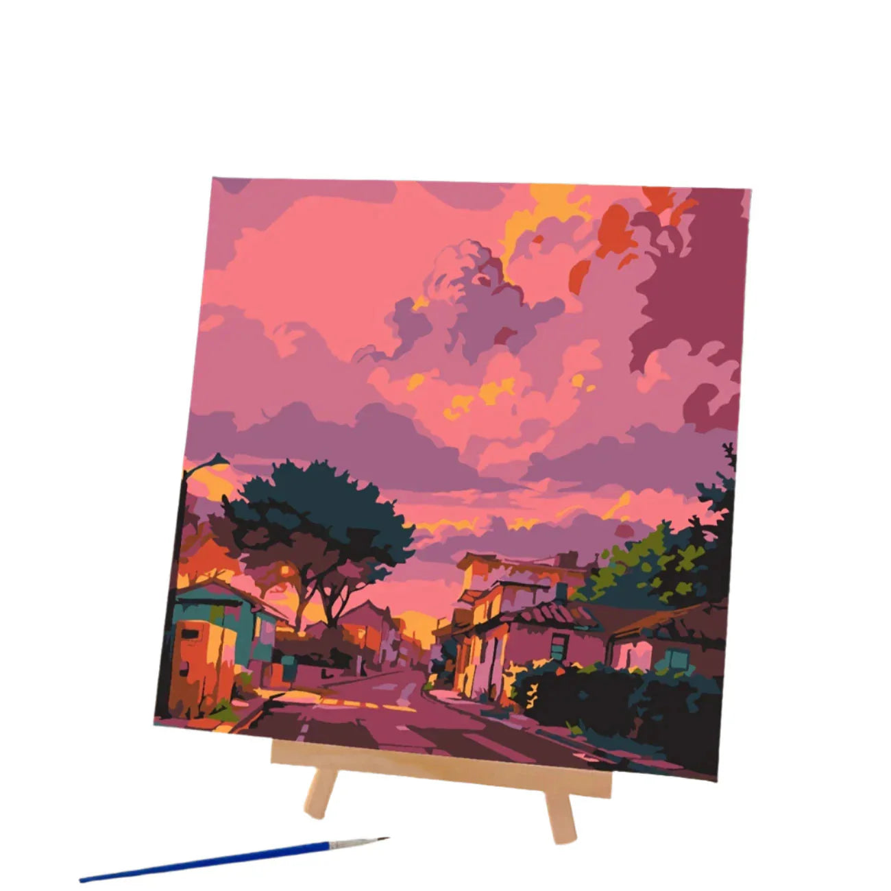 Kit de peinture Artiste Toile Peinte à la Main