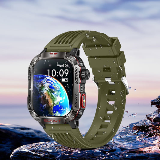 Montre Intelligente Sport Étanche pour Suivi d'Activité - BlxckFR