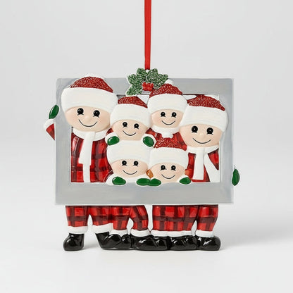 Décoration Arbre de Noël Figurine Famille Enfant