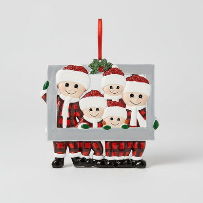 Décoration Arbre de Noël Figurine Famille Enfant