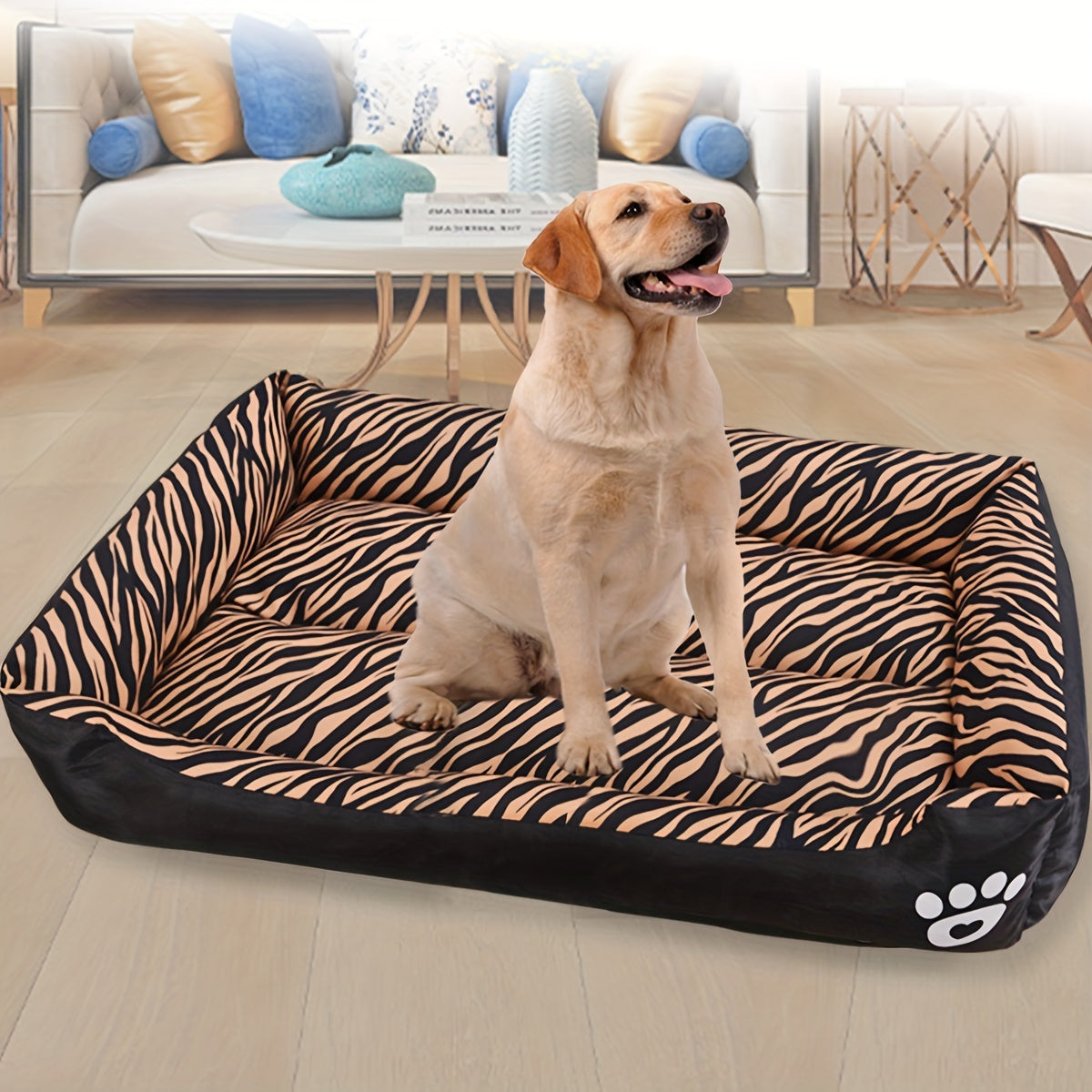 Lit Chien Douillet Rectangulaire - BlxckFR