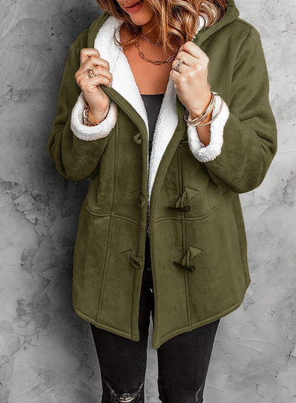 Manteau Femme Hiver Doublure Sherpa Chaude