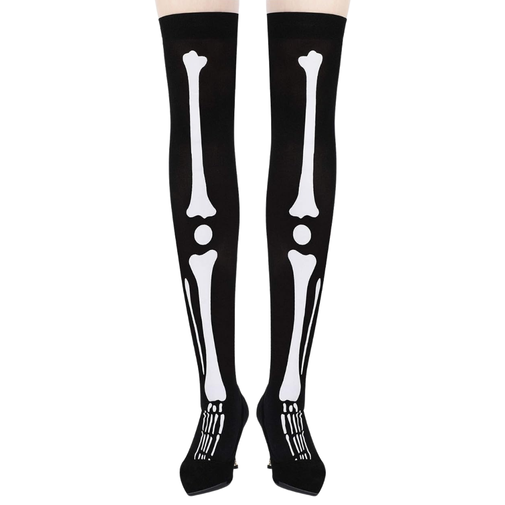 Chaussettes de sport compression éclatantes pour Halloween