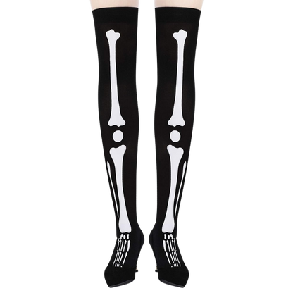 Chaussettes de sport compression éclatantes pour Halloween