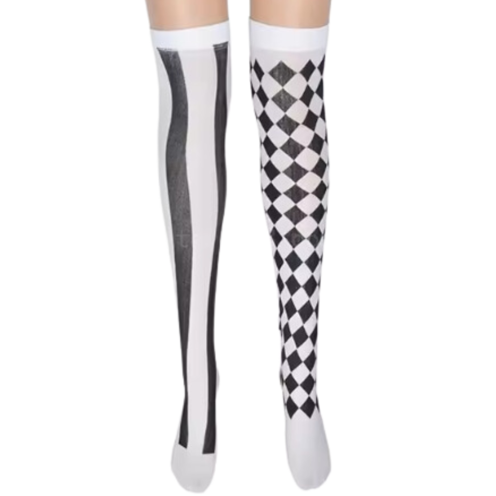 Chaussettes de sport compression éclatantes pour Halloween