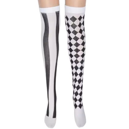 Chaussettes de sport compression éclatantes pour Halloween