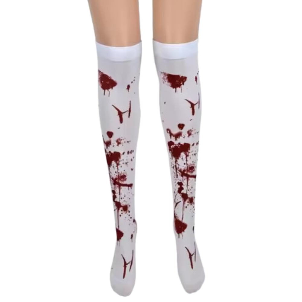 Chaussettes de sport compression éclatantes pour Halloween