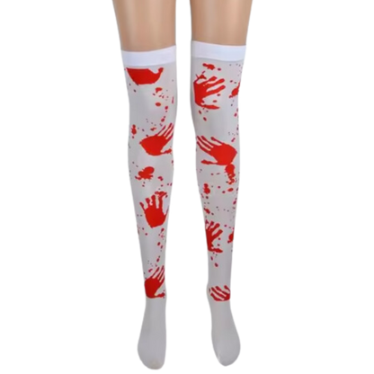 Chaussettes de sport compression éclatantes pour Halloween