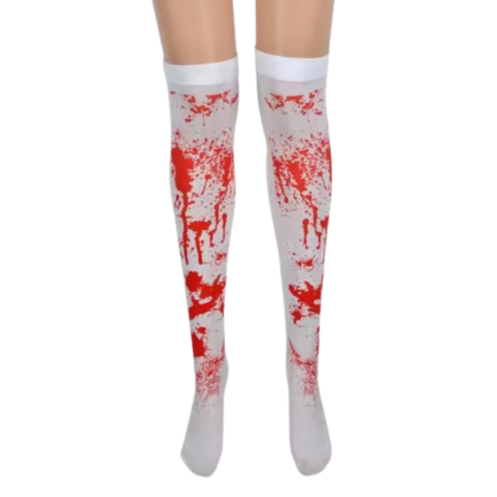 Chaussettes de sport compression éclatantes pour Halloween