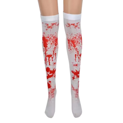 Chaussettes de sport compression éclatantes pour Halloween