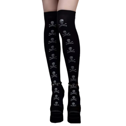 Chaussettes de sport compression éclatantes pour Halloween