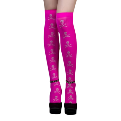 Chaussettes de sport compression éclatantes pour Halloween