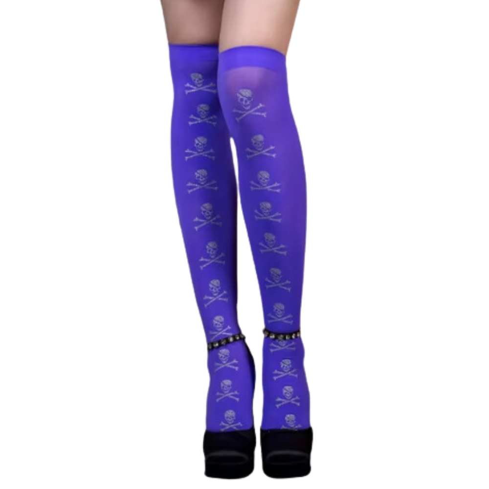 Chaussettes de sport compression éclatantes pour Halloween