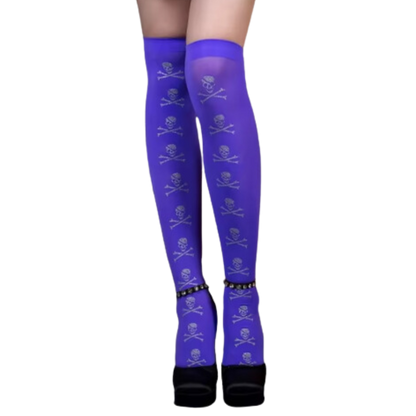 Chaussettes de sport compression éclatantes pour Halloween
