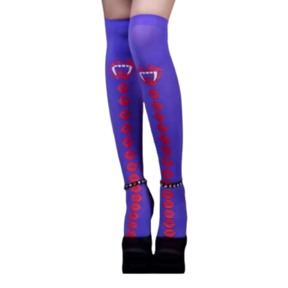 Chaussettes de sport compression éclatantes pour Halloween