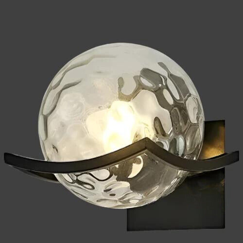 Lampe Murale LED Élégante en Verre – Déco Raffinée pour Intérieur