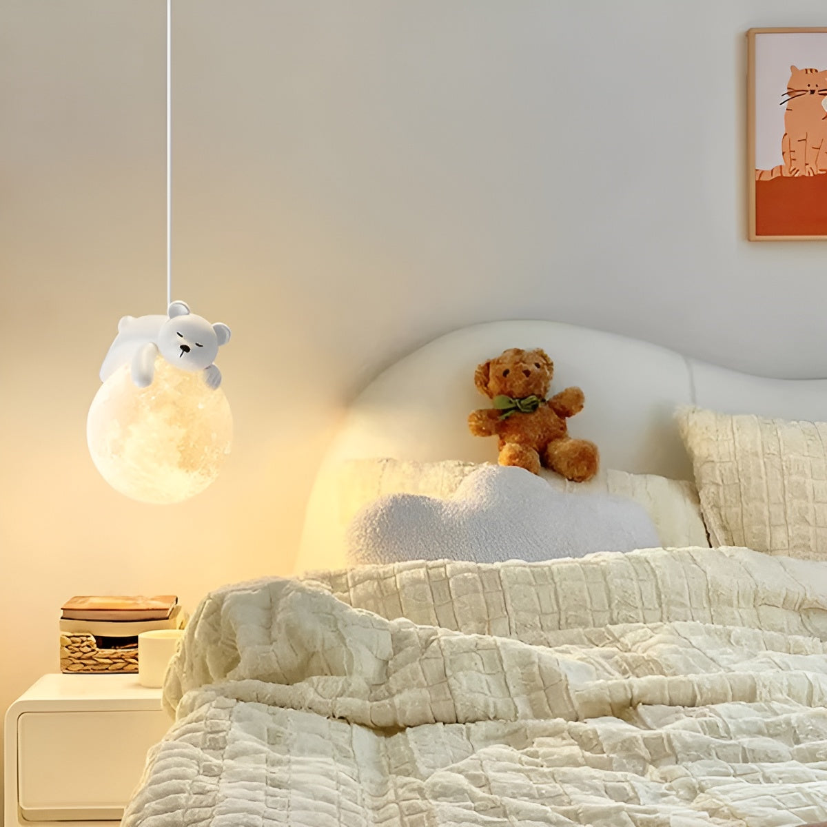 Pendule Colorée pour Chambre d'Enfant - BlxckFR