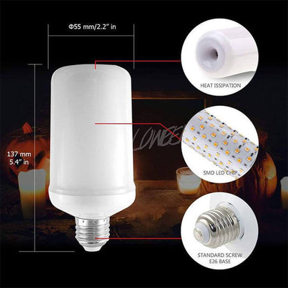 Ampoule LED Effet Flamme Unisexe Standard