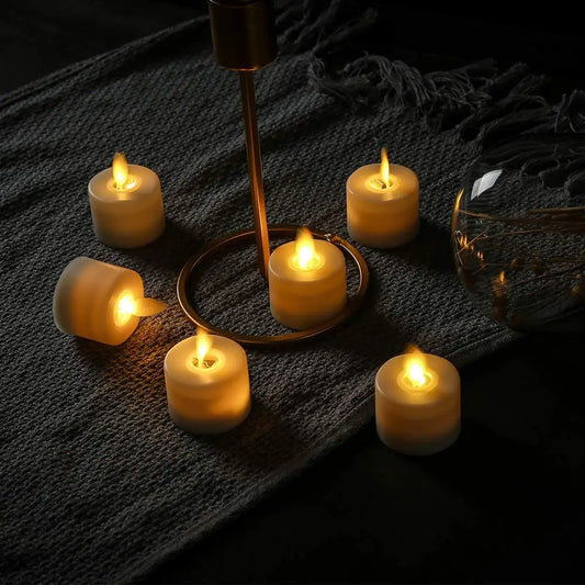 Bougies LED Atmosphère Flamme Simulée - BlxckFR