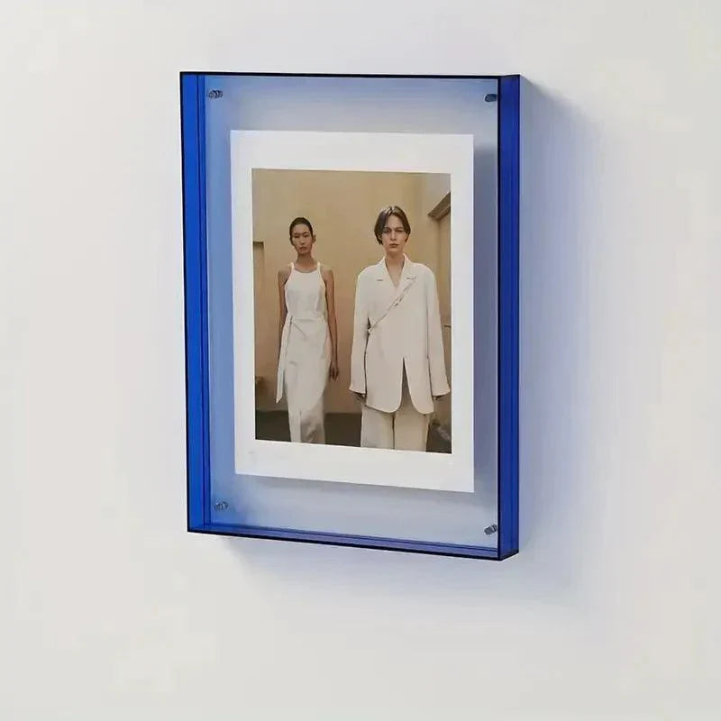 Cadre Photo Acrylique Moderne Bureau Élégant