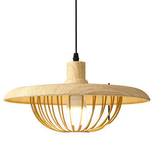 Lampe Suspendue Bois Chic Industriel