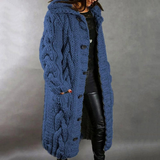 Manteau femme Tricot Élégant et Doux - BlxckFR