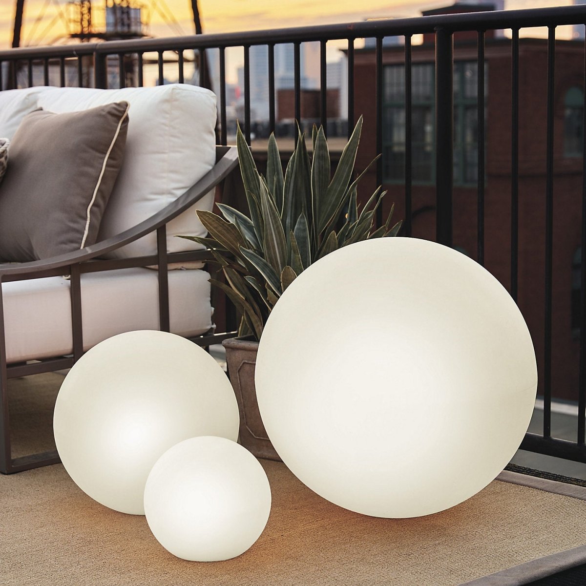 Lampe LED Extérieur Colorée Réchargeable